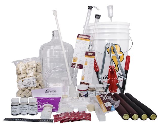 Beginner winemaking equipment